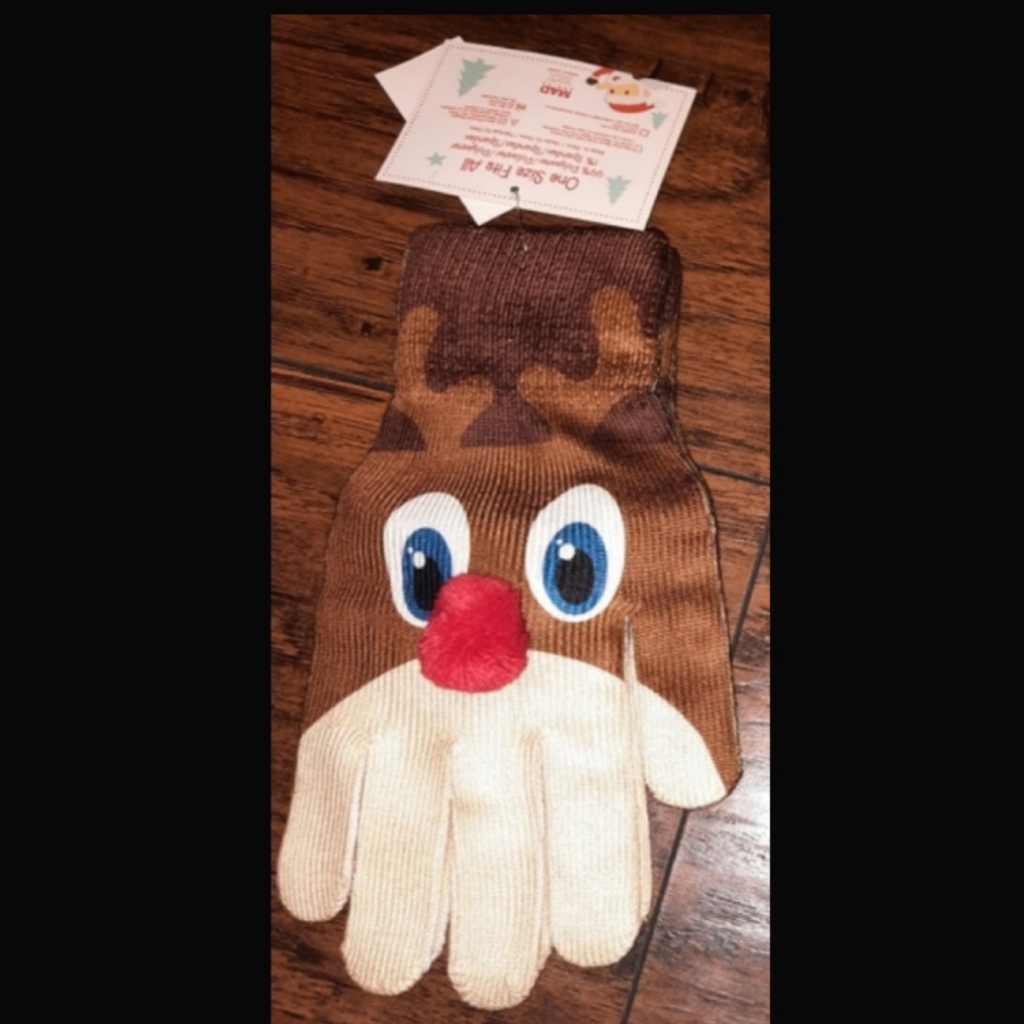 Rudolph Gloves One Size Fits Most By Mad Engine